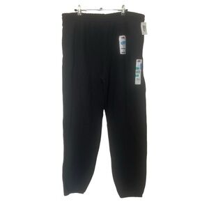 Fruit of the Loom Men’s Black Eversoft Sweatpants
